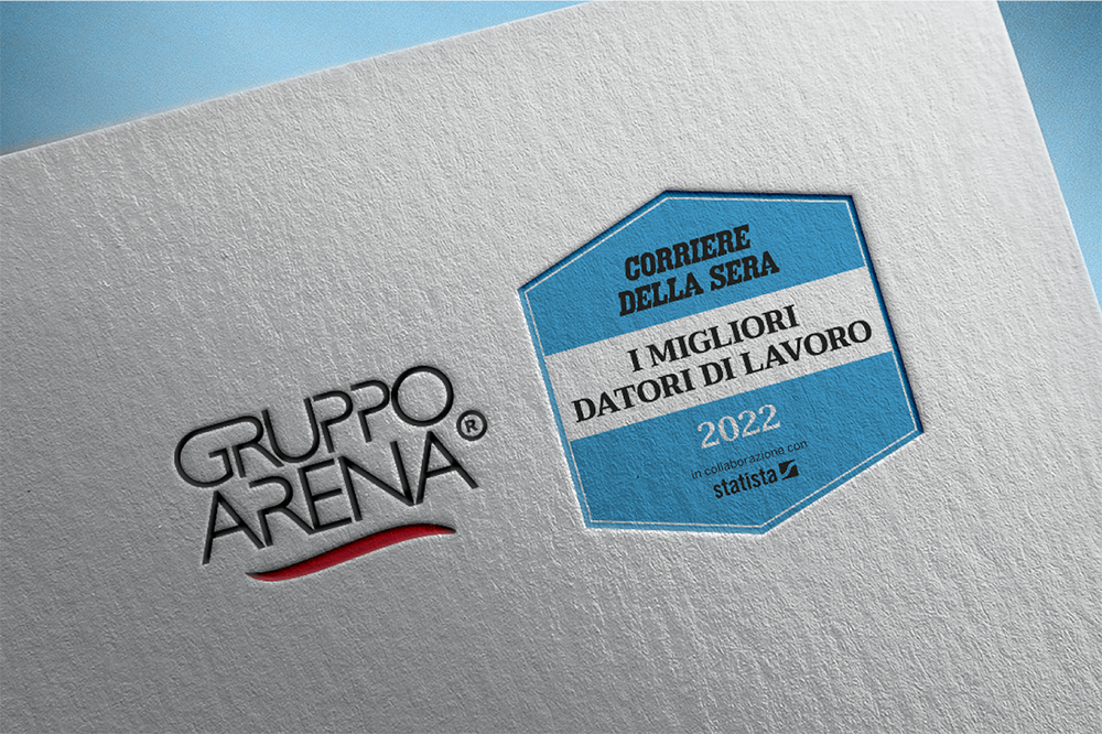 Gruppo Arena è ancora una volta azienda top dove lavorare in Italia