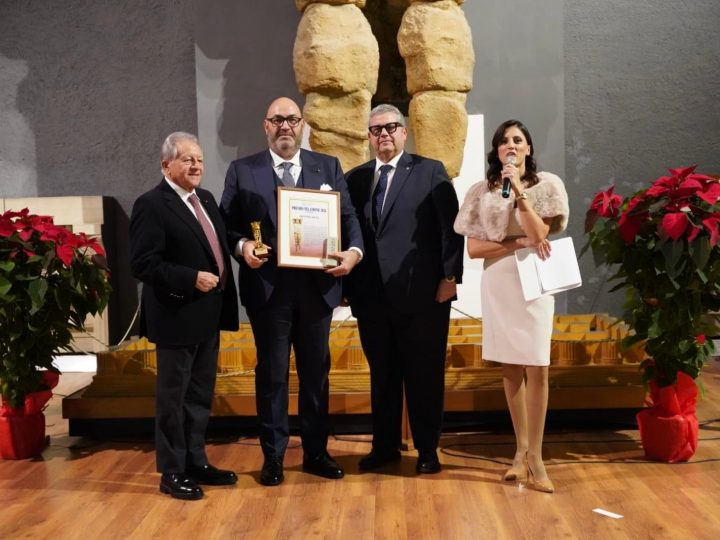 Giovanni Arena insignito del Premio Telamone 2024: il riconoscimento all’eccellenza imprenditoriale siciliana