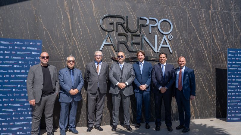 Il Ministro Foti e una delegazione istituzionale in visita al Gruppo Arena: focus su Sud, PNRR, ZES e crescita sostenibile