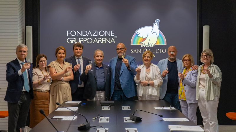 Fondazione Gruppo Arena e Comunità di Sant’Egidio: firmato un patto di solidarietà per il territorio