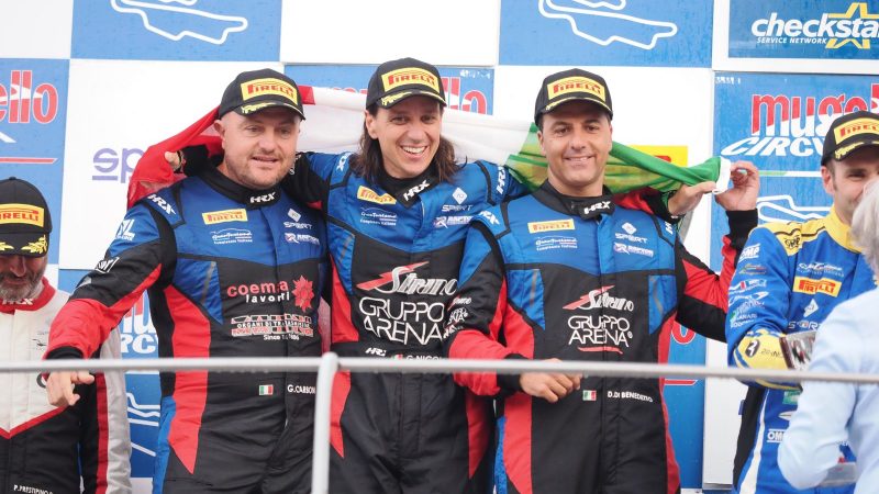 Trionfo di Nicolosi e Di Benedetto al Mugello: con il supporto di Gruppo Arena il Team Raptor Engineering conquista il titolo italiano