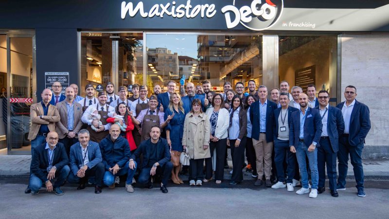 Nuovo look per il Maxistore Decò di via Pola a Catania