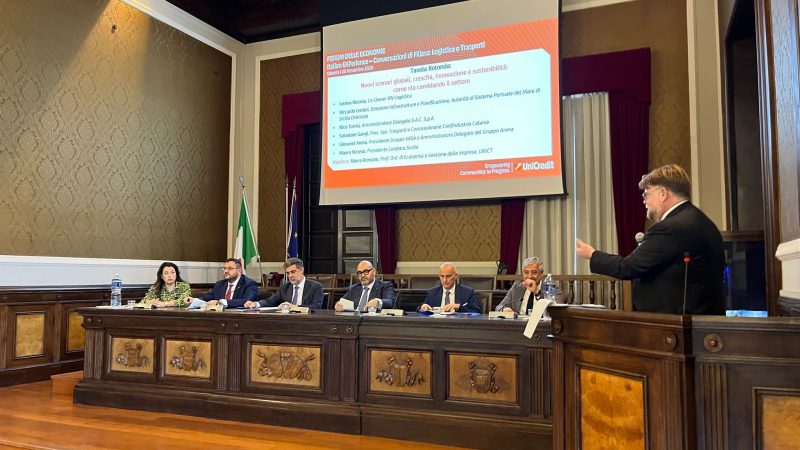 Arena al Forum delle Economie UniCredit: la logistica come leva strategica per la competitività del Paese