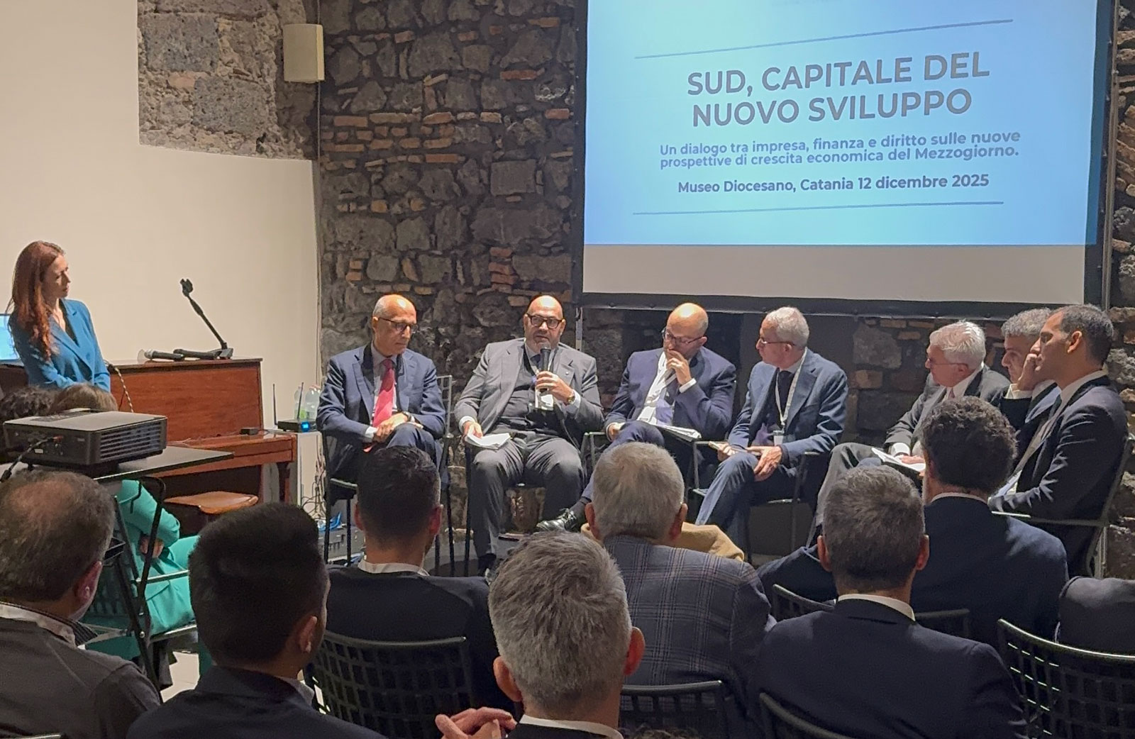 Il Cav. Lav. Giovanni Arena al Museo Diocesano di Catania: capitale umano e sviluppo del Sud