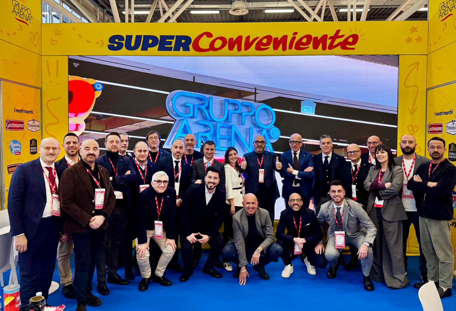 MARCA 2026: il Ministro Lollobrigida in visita agli stand Decò Italia e SuperConveniente