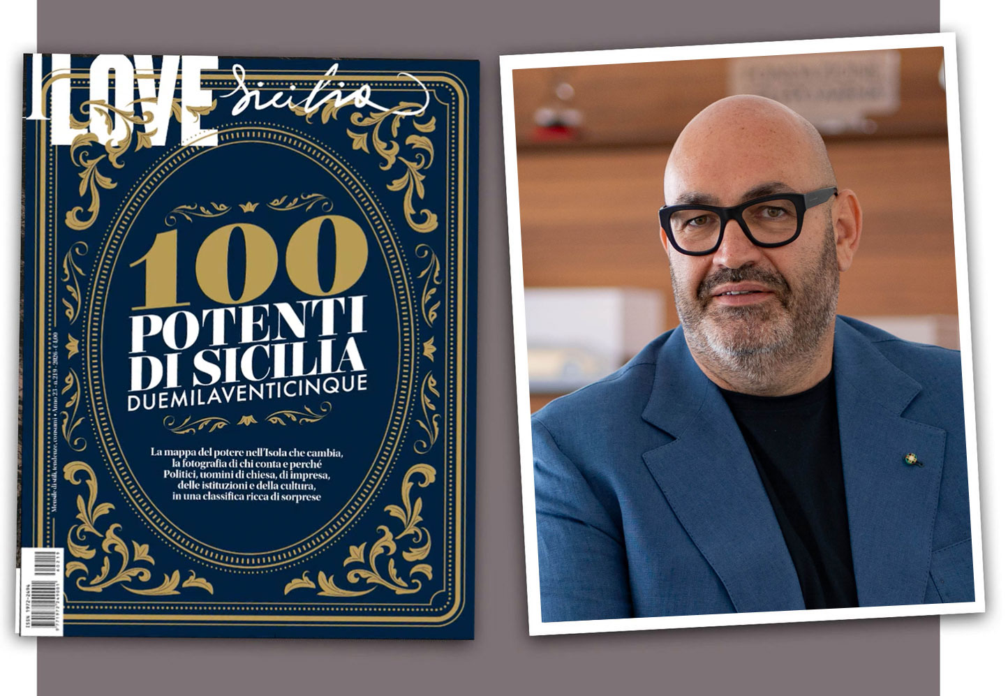 Giovanni Arena tra i 100 più influenti di Sicilia: sale alla 18ª posizione nel 2025