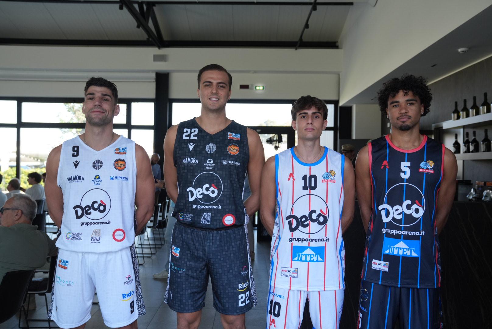 Gruppo Arena al fianco del basket siciliano: con Decò si rinnova il sostegno a Siaz e Alfa Catania